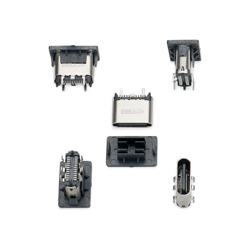 TYPE-C 24PIN 母座 直立式H6.5--(UC.01.62-16-0004)_調(diào)整大小